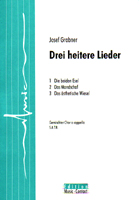 Drei heitere Lieder - Show sample score