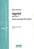 Jägerlied - Show sample score