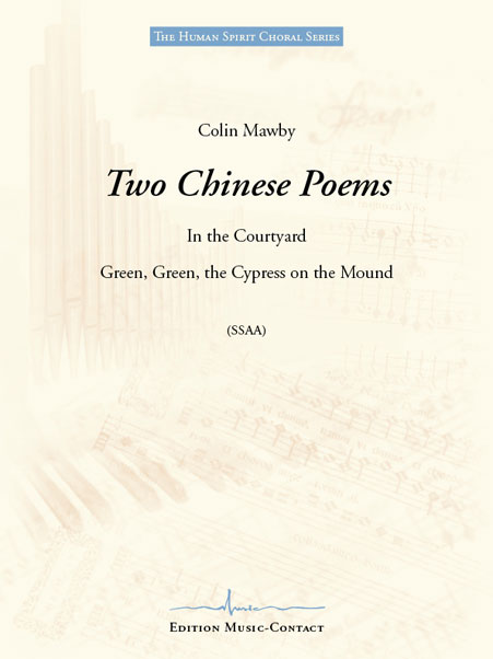 Two Chinese Poems - Show sample score