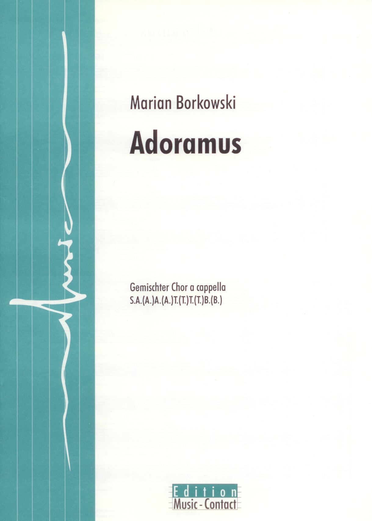 Adoramus - Show sample score