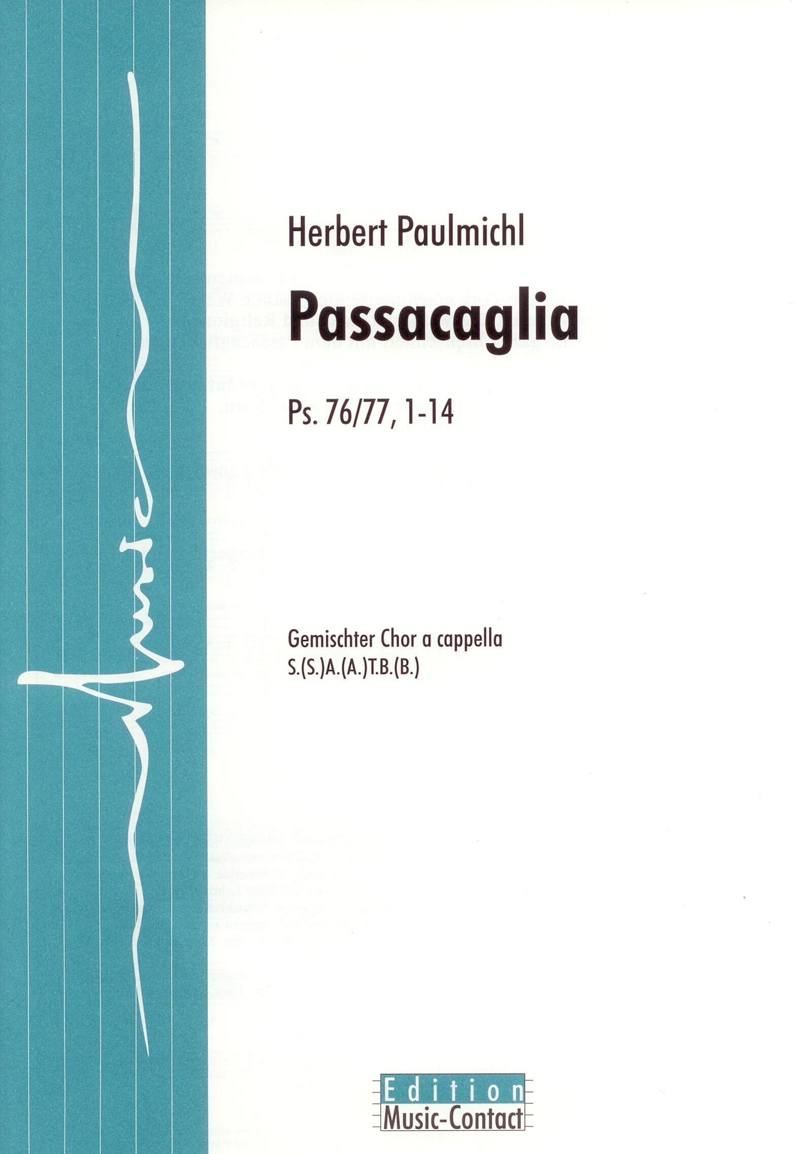 Passacaglia - Probepartitur zeigen